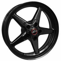 Race Star 92 Drag Star Bracket Racer 17x4.5 5x115BC 1.75BS Gloss Black Wheel