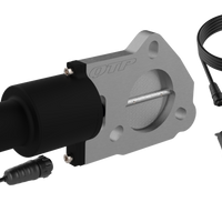 QTP 2.25in Bolt-On QTEC Electric Cutout Valve - Single