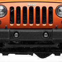 Raxiom 07-22 Jeep Wrangler JK/JL Axial Series Tri-Bar LED Fog Lights- White