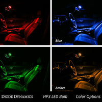 Diode Dynamics 194 LED Bulb HP3 LED - Blue (Single)