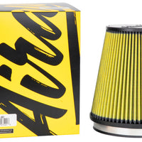 Airaid Universal Air Filter - Cone 6in FLG x 7in B x 5in T x 8in H - Synthaflow