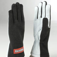 RaceQuip Black Basic Race Glove - Large