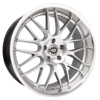 Enkei Lusso 20x9.5 35mm Offset 5x120 Bolt Pattern 72.6 Bore Hyper Silver Wheel