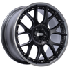 BBS CH-RII 21x9 5x112 ET32 Satin Black Center Platinum Lip SS Rim Prot Wheel PFS Req w/MS Etching