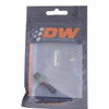 DeatschWerks 1/8in NPT Male Thread 1/4in Hose Barb - Anodized Matte Black