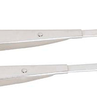 Kentrol 97-06 Jeep Wrangler TJ Windshield Wiper Arms Pair - Polished Silver