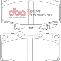 DBA 91-96 Toyota Land Cruiser XP650 Front Brake Pads