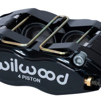 Wilwood Caliper- DPR-DS - Black 1.62in Piston 0.810in Rotor - Dust Seal