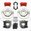 Wilwood Forged Dynalite P/S Park Brake Kit Red Mopar/Dana 2.36in Off w/Snap Ring Brng