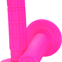 ProTaper 1/2 Waffle Grips - Neon Pink