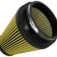 Airaid Universal Air Filter - Cone 6in F x 9x7-1/4in B x 6-1/4x3-3/4in T x 7in H - Synthaflow