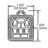 Hella Relay Connector ISO Mini Weatherproof w/ 12in Leads