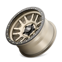 Dirty Life 9309 Canyon Pro 17x9/6x139.7 BP/0mm Offset/106mm Hub Satin Gold Wheel - Beadlock