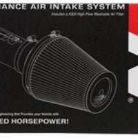 K&N 12-18 Jeep Wrangler V6-3.6L High Flow Performance Intake Kit (12-15 CARB Approved)