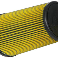 Airaid Universal Air Filter - Cone 3-1/2in Flange x 6in Base x 4-5/8in Top x 9in Height - Synthaflow