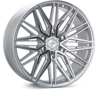 Vossen HF6-5 20x10 / 6x135 / ET-18 / Super Deep Face / 87.1 - Silver Polished Wheel