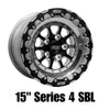 Belak 15x8 / 5in BS / 5x100 BP / High Pad / Series 4 Wheel - Single Beadlock