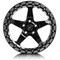 Forgestar D5 Beadlock 17x10 / 5x120 BP / ET45 / 7.3in BS Gloss Black Wheel