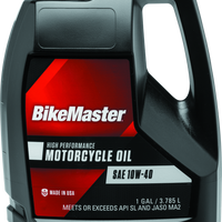 BikeMaster 10W40 Performance Oil - Gallon