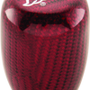 DragonFire Racing Shift Knob Short- Red Carbon Fiber