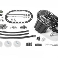 Radium Engineering FCST-X Brushless Ti Automotive E5LM Fuel Cell Surge Tank (Pumps NOT Included)