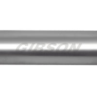 Gibson SFT Superflow Center/Dual Round Muffler - 7x24in/3in Inlet/2.5in Outlet - Stainless