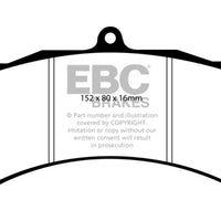 EBC Brakes Redstuff Ceramic Brake Pads