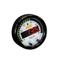 AEM X-Series 8-18V Volt Gauge