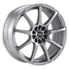 Enkei EDR9 18x7.5 5x100/114.3 38mm Offset 72.6 Bore Diameter Silver Wheel