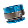 NRG Quick Release Gen 2.0 - New Blue Body / Titanium Chrome Ring