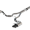 Borla 2024 Ford Mustang GT 5.0L V8 3 in ATAK Catback Non-Active Exhaust- Black Chrome Quad Tip