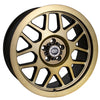 Enkei Matrix 17x9 6x139.7 10mm Offset 108mm Bore Brushed Gold Wheel