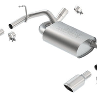 Borla 12-16 Jeep Wrangler 3.6L AT/MT 4WD Single Split Rr Exit Touring Exhaust (rear section only)