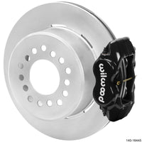 Wilwood Chevrolet 7-5/8in Rear Axle Dynalite Disc Brake Kit 12.19in Rotor -Black Caliper