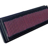 K&N Replacement Panel Filter for Peugeot / Citroen 13in O/S Length x 4in O/S Width x 1.125in Height