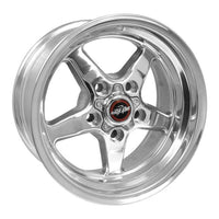 Race Star 92 Drag Star 15x8.00 5x4.75bc 4.50bs Direct Drill Polished Wheel