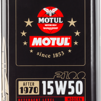 Motul 15W50 Classic 2100 Oil - 10x2L