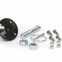 Daystar Hood Pin Kit Black Single Incl Polyurethane Isolator Pin Spring Clip and Related Hardware