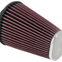 K&N Universal Clamp-On Air Filter 2-7/16in Flange 4-1/2x3-3/4in Base 3x2in Top 6in Height