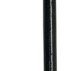 Fragola -8AN Ext Black PTFE Hose Assembly Straight x 90 Degree 42in