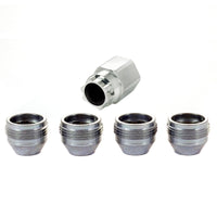 McGard Wheel Lock Nut Set - 4pk. (Under Hub Cap / Cone Seat) M14X1.5 / 22mm Hex / .893in. Length