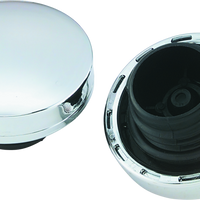 Bikers Choice 82-E96 Vented High Top Gas Cap Replaces H-D 61060-82A Right Side Screw In