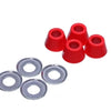 Energy Suspension 04-13 Kawasaki KX250/450 Handlebar Bushing Set - Red