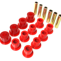 Energy Suspension Jeep Spring Bushing Set - Red