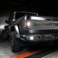 Oracle Jeep Gladiator JT Rear Bumper LED Reverse Lights w/ Plug & Play Harness - 6000K SEE WARRANTY