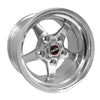 Race Star 92 Drag Star 17x10.5 5x5.5bc 6.5bs Direct Drill Dark Star Polished Wheel