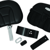 Kuryakyn Plug-N-Go Driver Backrest With Pouch