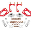 BMR 90-93 Fox Mustang Caster Camber Plates - Red