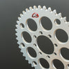 Renthal Barnes Style Rear Sprocket Grooved Silver - 520-48P Teeth