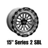 Belak 15x11 GTR Rear Wheel (OEM Small Brake Kit Req) / 5x114.3 BP / Series 2 Wheel- Single Beadlock